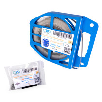 Refill for 1/2" or 3/4" x 0.03" or 3/4" x 0.02" Stainless Steel 304 Banding Kit + 100 Stainless Steel Wing Seals